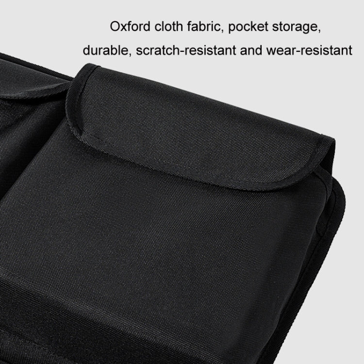 Car SUV Rear Seat Widening Organizing Storage Bag - Black