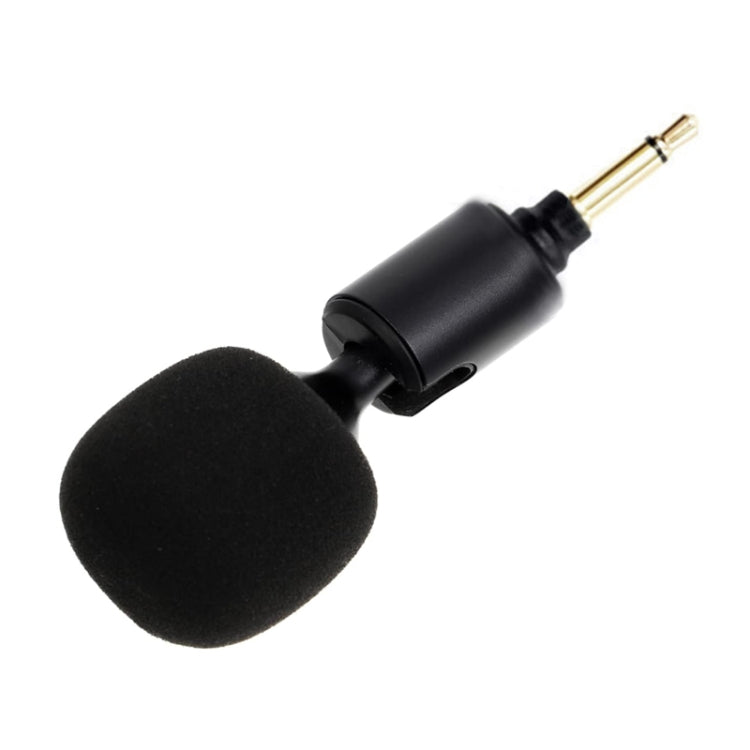 Mobile Phone Live Broadcast Microphone, Style: 3.5 Straight Head 2-section Plug  - Sponge Cover