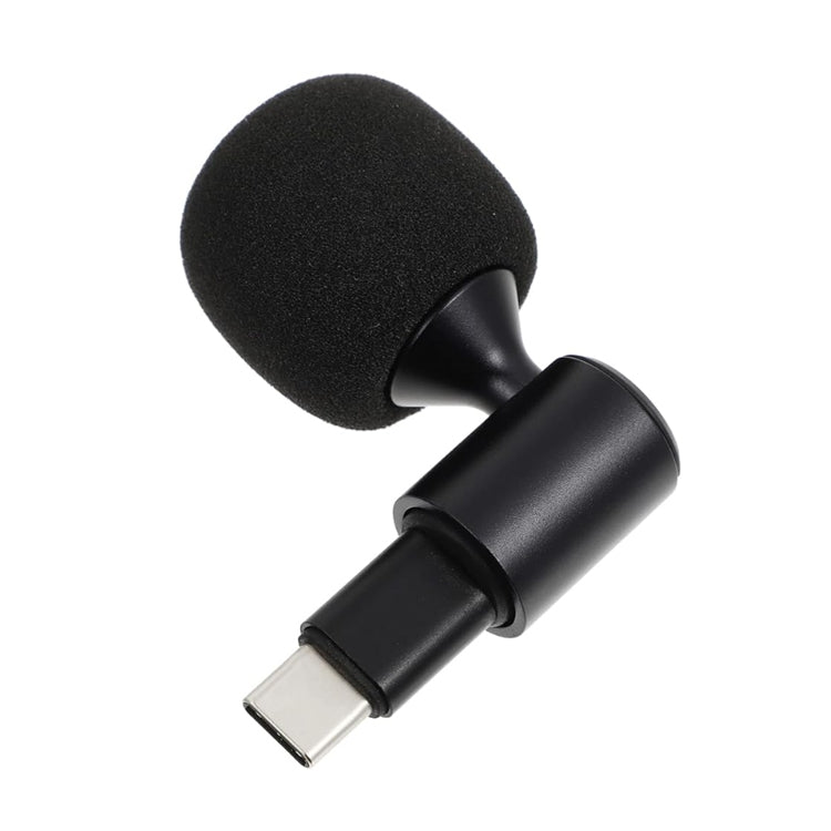 Mobile Phone Live Broadcast Microphone, Style: 3.5 Straight Head 2-section Plug  - Sponge Cover