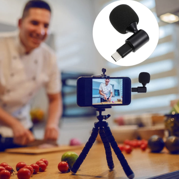 Mobile Phone Live Broadcast Microphone, Style: 8Pin Straight Head  - Sponge Cover
