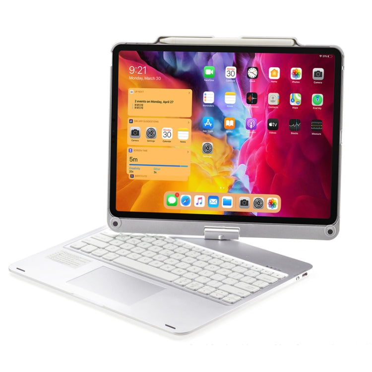 For iPad Pro 12.9 Inch 2022/2021/2020/2018 Tablet Bluetooth Touch Keyboard With Backlight 360 Degree Rotation