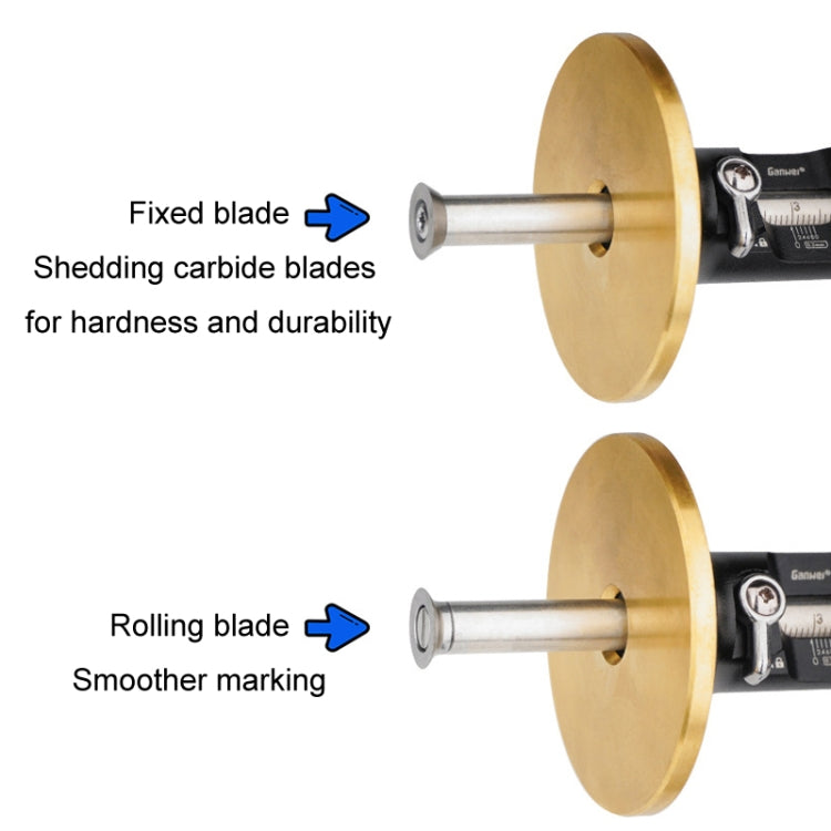 Ganwei 0.2mm Precision European Scriber Marking Gauge Parallel Line Drawing Woodworking Tool
