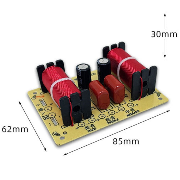 High Medium And Low 3-Way Audio Crossover Home Cinema Speaker Divider, Style: 305A Model