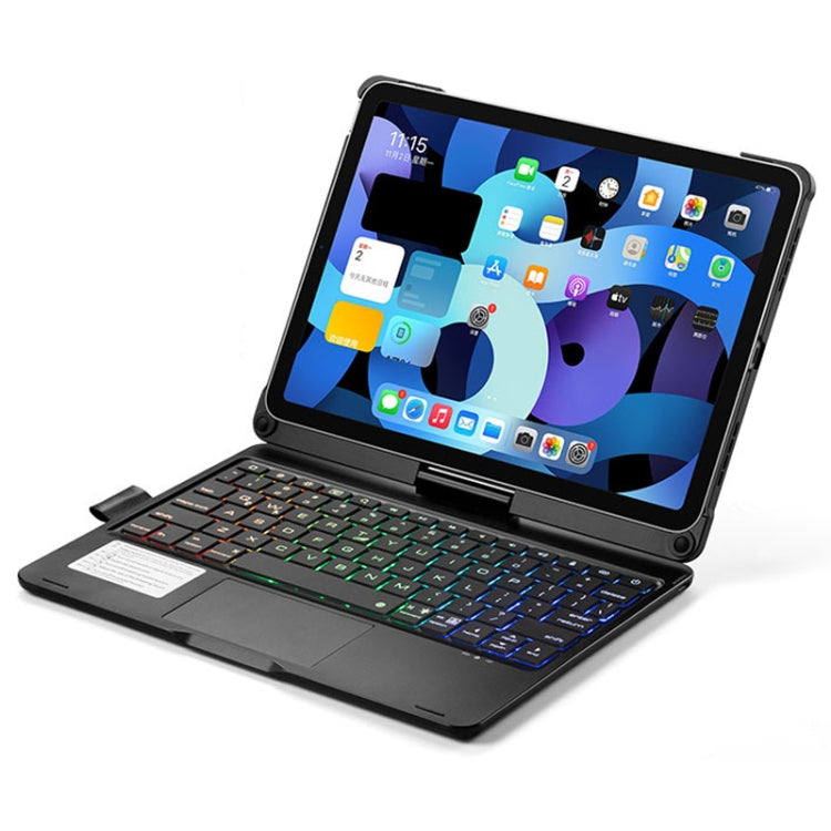 360 Degree Rotation Bluetooth Keyboard Case With Backlight For iPad Air 11 2024 / Air 5 / Air 4 10.9 / Pro 11 2022 2021 2020 2018