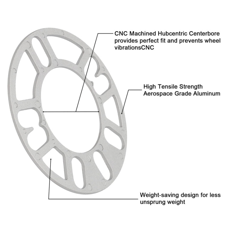 5mm Widen Wheel Hub Gasket For Car ET Modification