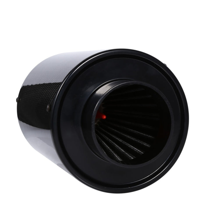 Carbon Fiber Air Intake Bellows Air Filter Kit Car Modification - Without Turbo Fan