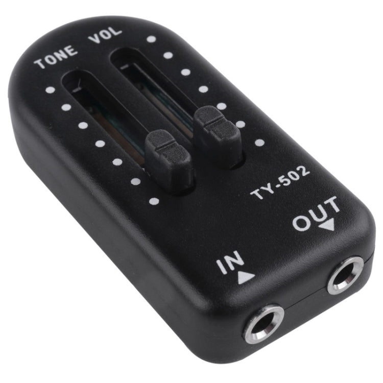 Stick-on Miniature Violin Guitar Universal Pickup - Black