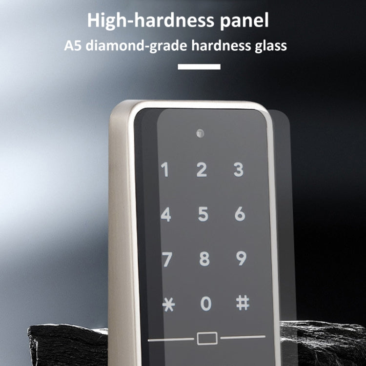 F8  Electronic Cabinet Lock Keyless Password Intelligent Card Unlock, Spec: Fingerprint Version