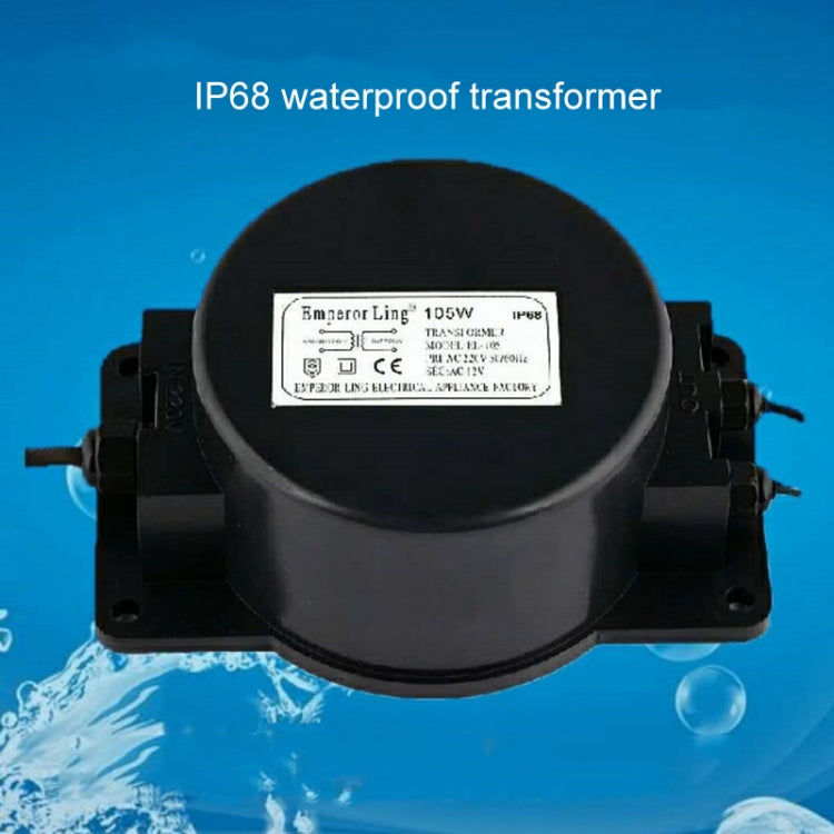 Lighting Transformer 220V To AC 12V/24V Waterproof LED Underwater Light Power Adapter, Power: 500W
