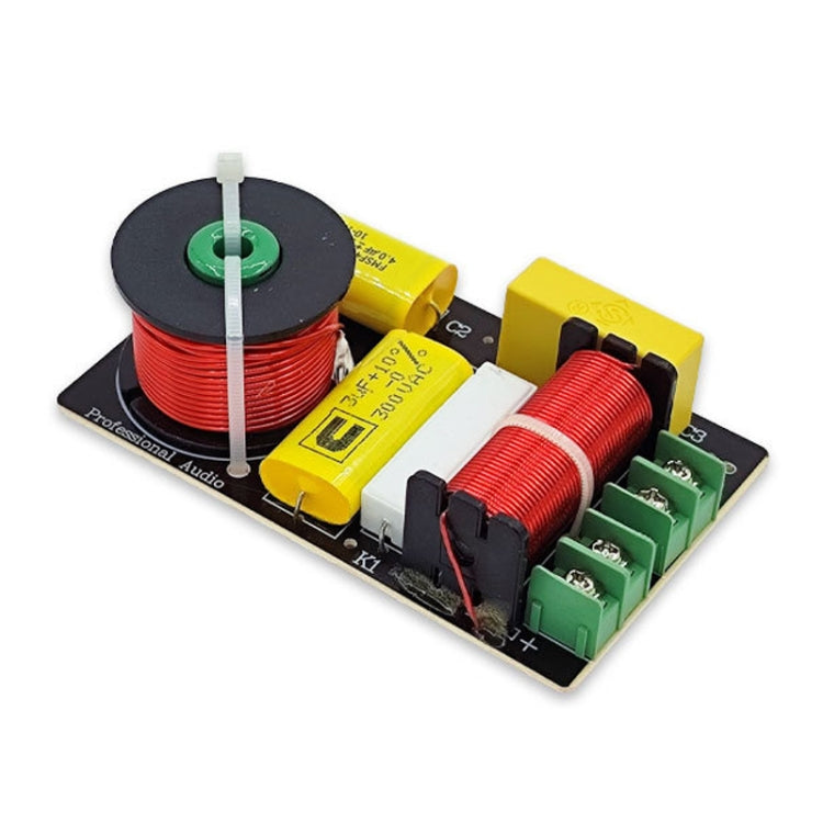 Magenta-2 High And Low 2-Way Audio Crossover Bookshelf Speaker Conversion Divider - B Model 3uF Capacitor
