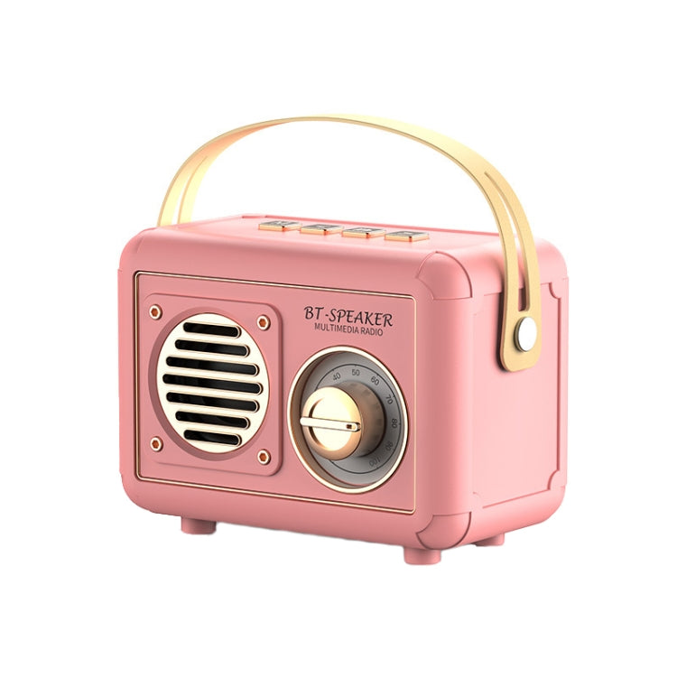 FT-BT20 Mini Retro Card USB Flash Drive FM Radio Wireless Bluetooth Speaker