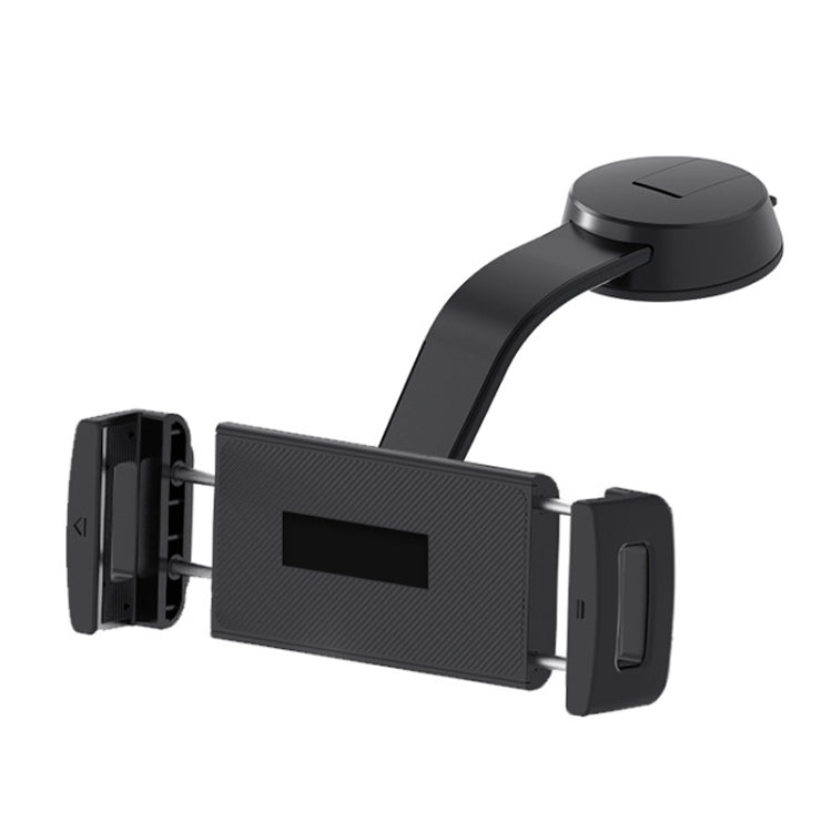 For iPad Car Tablet Holder Suction Cup Mount Car Dashboard Cellphone Stand - Black