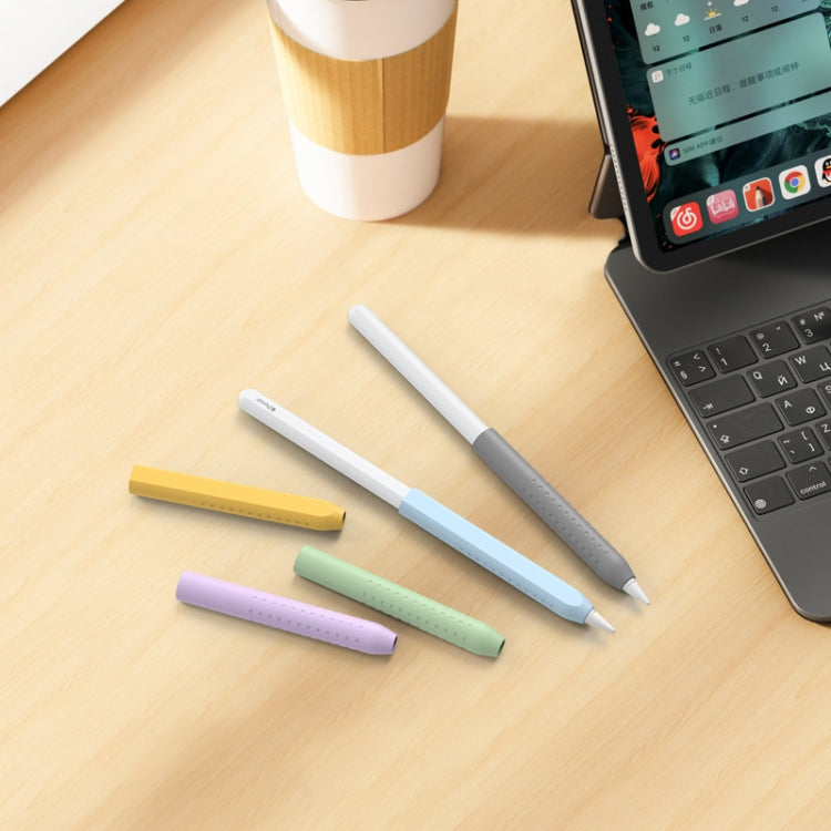 For Apple Pencil 1&2 AhaStyle PT182 Silicone Protective Grip Cover