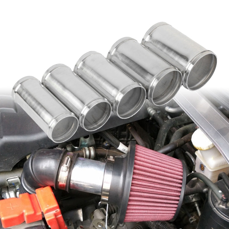 Aluminum Intake Turbo Intercooler Pipe Extensor Hose Adapter Car Air Intake Joiner Pipe Connector, Outer Diameter: 51mm