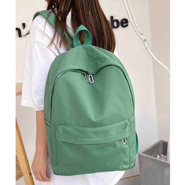 Women Solid Color Backpack Simple Travel Commuter Bag Satchel