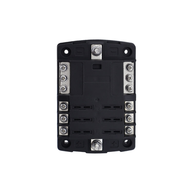 6-Way LED Indicator Fuse Box Socket For RV And Yacht, Set: Configuration 2