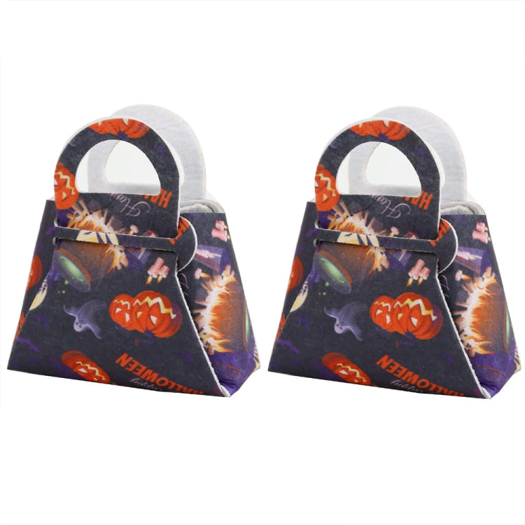 2pcs /Pack DIY Halloween Candy Bag Children Dress-Up Felt Gift Bag