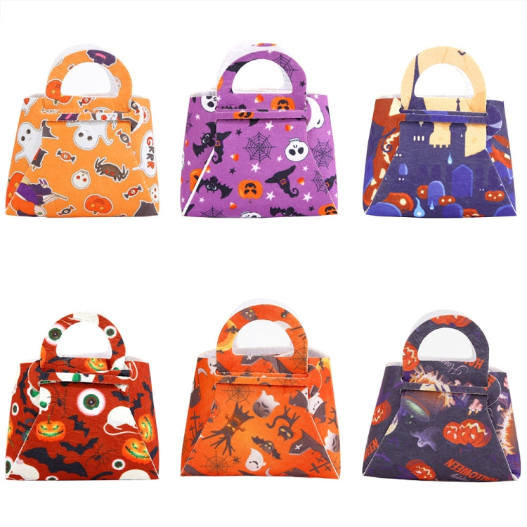 2pcs /Pack DIY Halloween Candy Bag Children Dress-Up Felt Gift Bag
