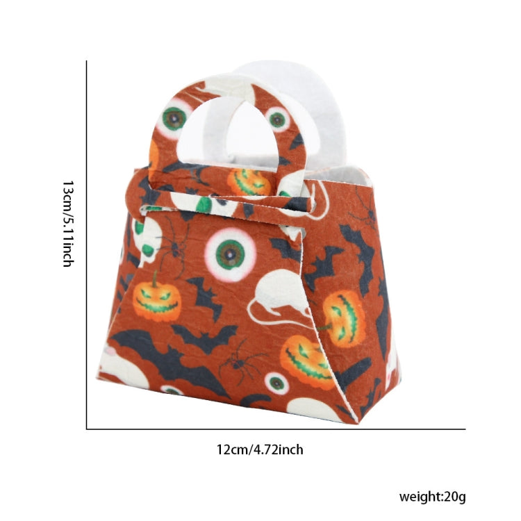 2pcs /Pack DIY Halloween Candy Bag Children Dress-Up Felt Gift Bag