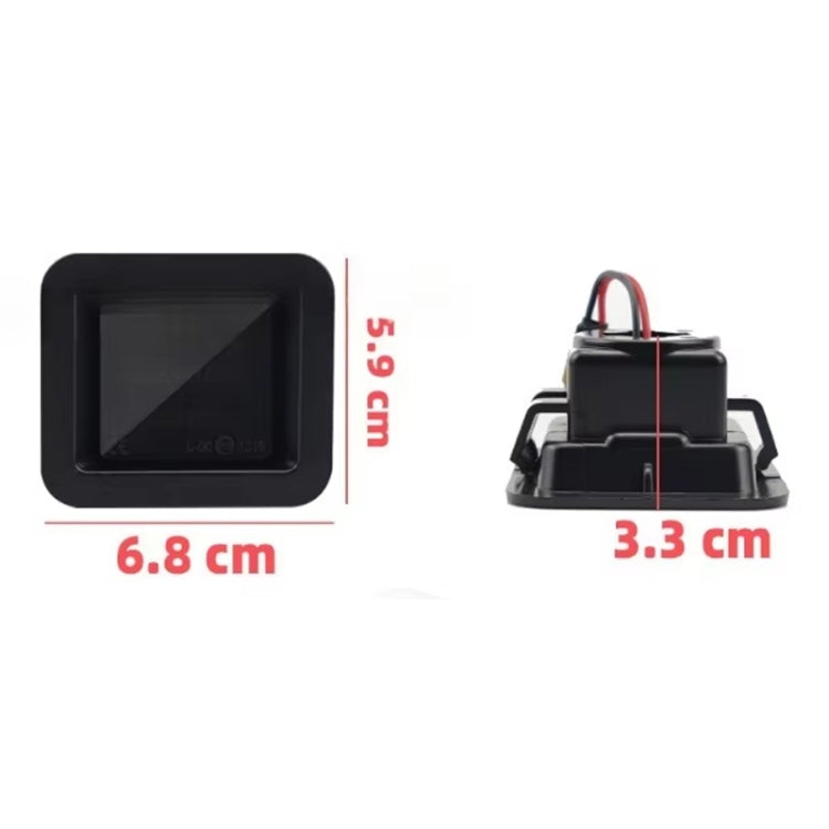 2pcs For 2015 Ford F150 Raptor LED License Plate Light