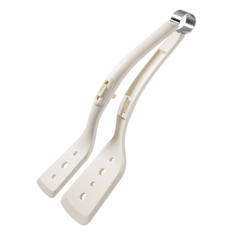 Household Spatula Clip Kitchen Anti-Scald And High Temperature Resistant Food Clamp - White