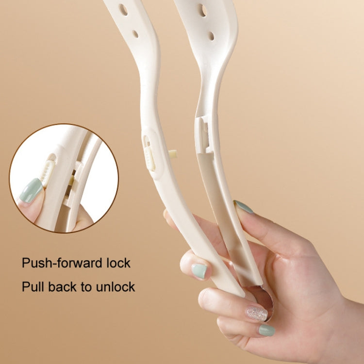 Household Spatula Clip Kitchen Anti-Scald And High Temperature Resistant Food Clamp - White
