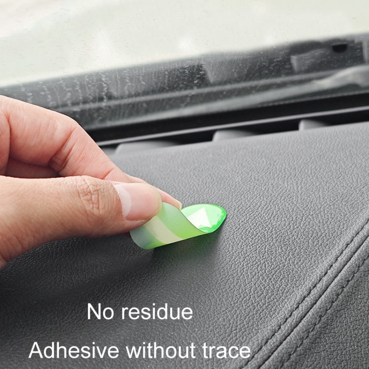 2pairs Safety Point Driving Assistance Positioning Mark Car Interior Luminous Sticker