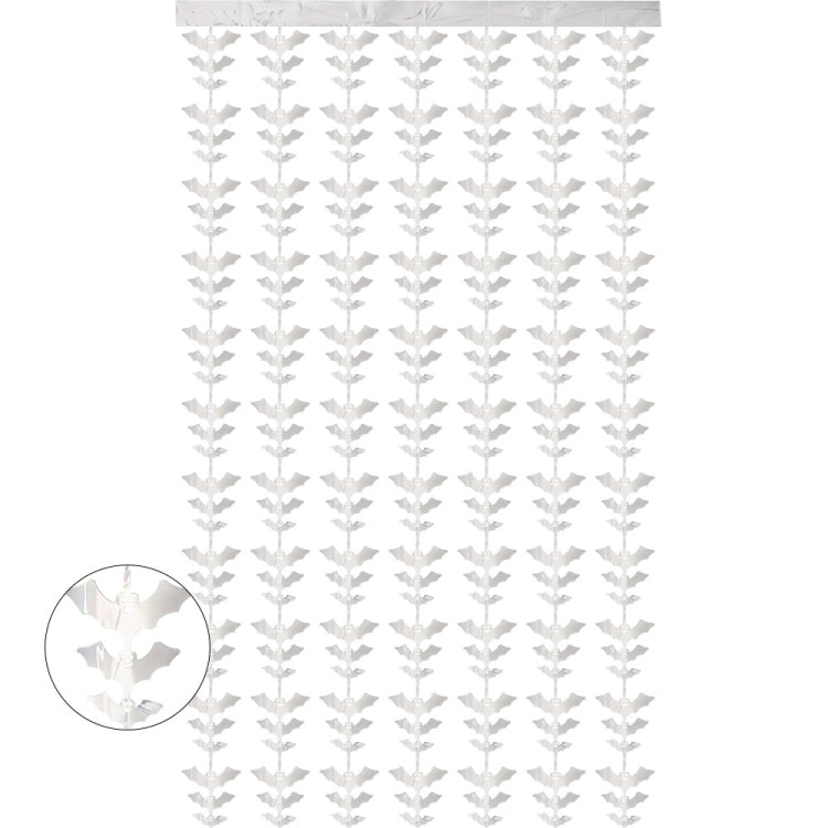 Halloween Decorative Bat String Flag Door Curtain Party Scene Layout Props