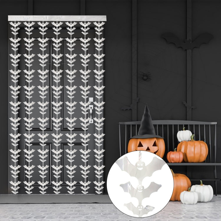 Halloween Decorative Bat String Flag Door Curtain Party Scene Layout Props