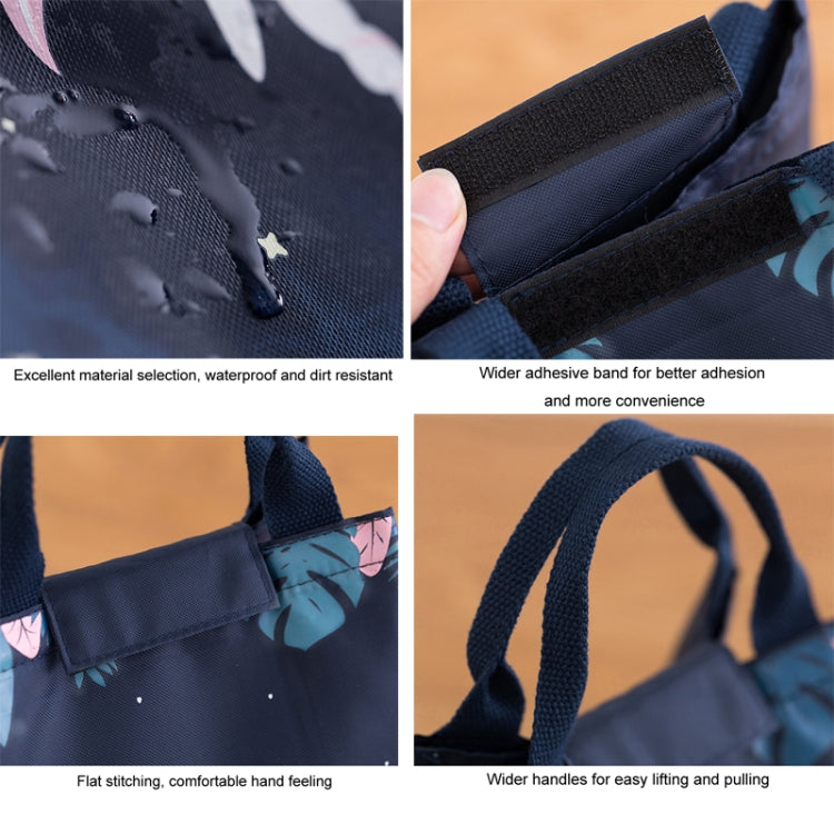 Lunch Thermal Bag Cooler Picnic Tote Food Bag Large Capacity  Insulated Storage Pack, Style: Big Eyes Bunny