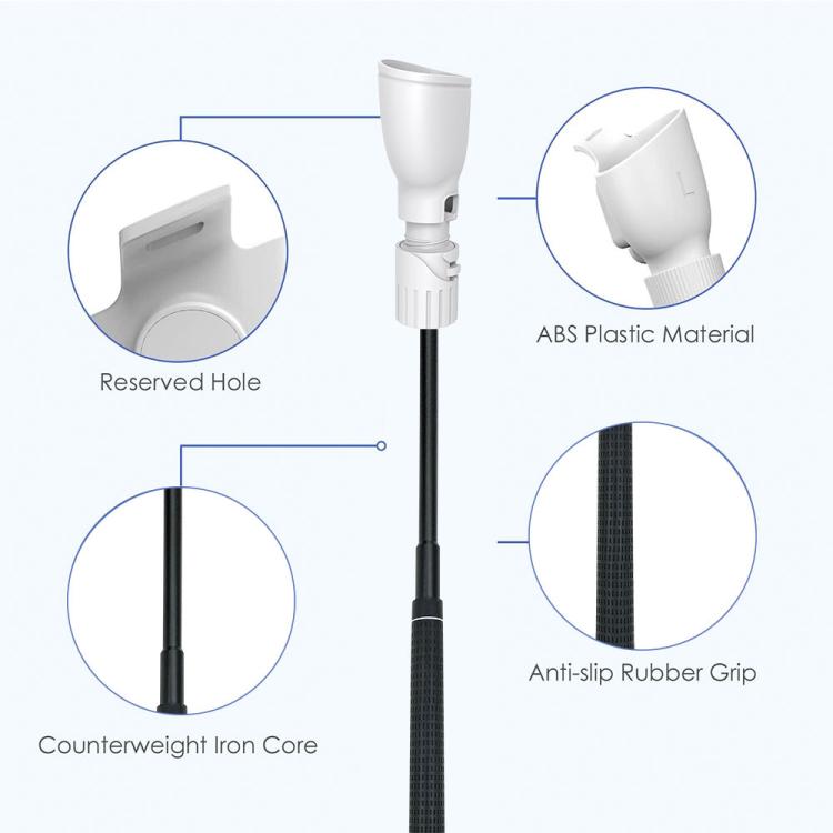 For Meta Quest 3S / 3 Controller Golf Club With Scale And Adjustable Length - White