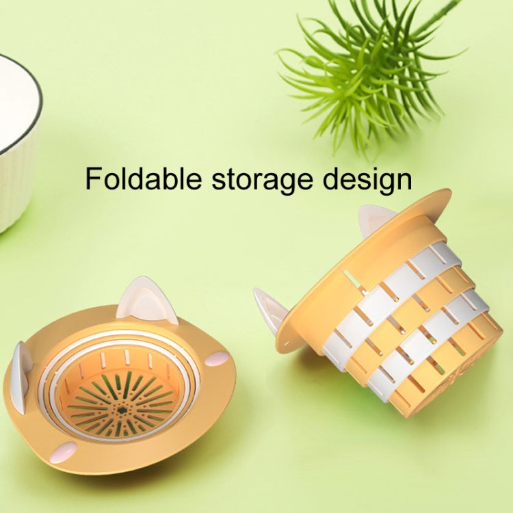 Household Kitchen Sink Residue Strainer Foldable Anti Clogging Floor Drain Filter