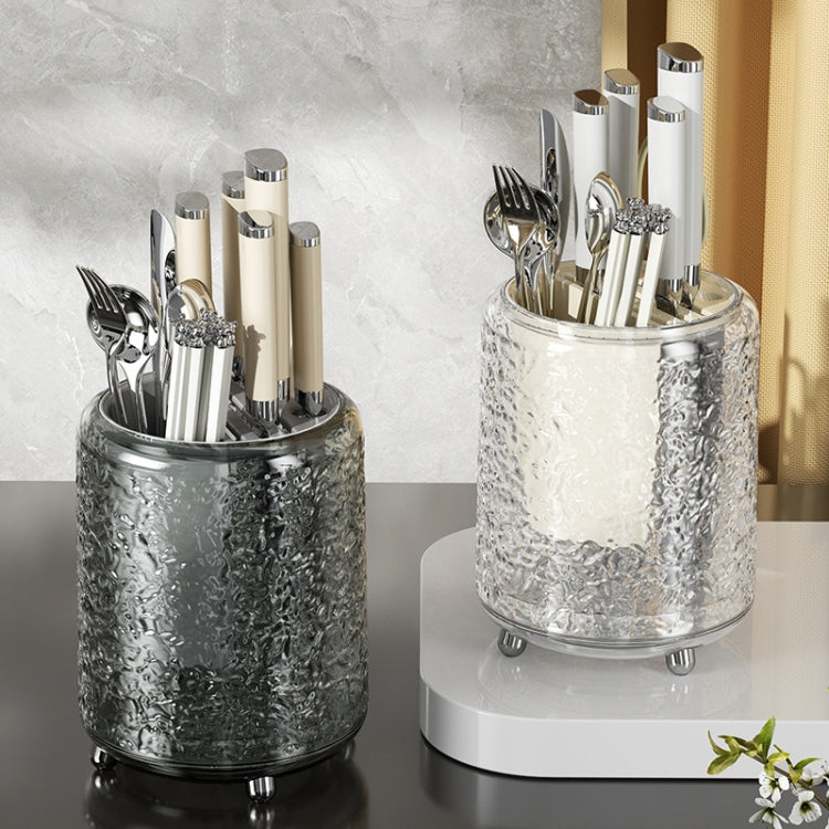 Kitchen Swivel Shelf Multifunctional Household Knife And Chopsticks Storage Rack