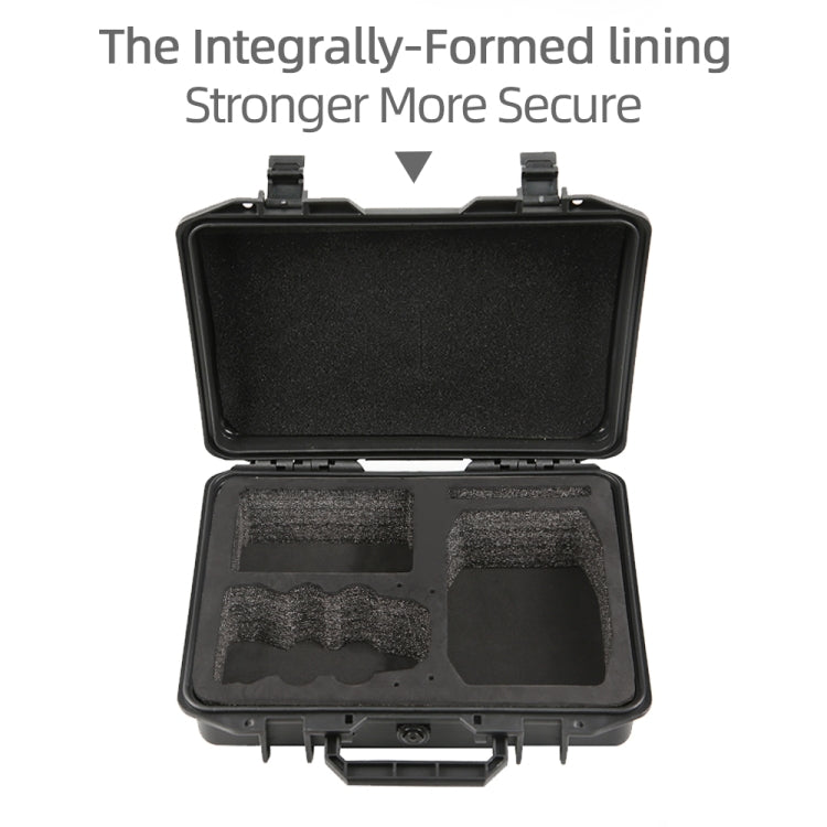 For DJI Mini 4K / Mini 2 SE / Mini 2 Suitcase Explosion-Proof Box Compatible With RC-N1 / N2 - Black