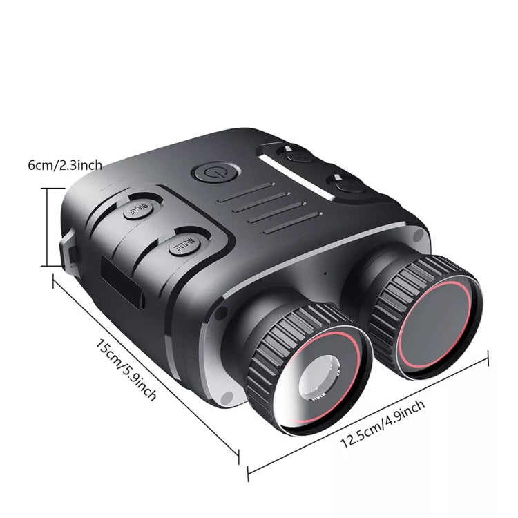 D18 2.4-Inch Screen 5X Zoom HD 1080P Binocular Infrared Night Vision Device