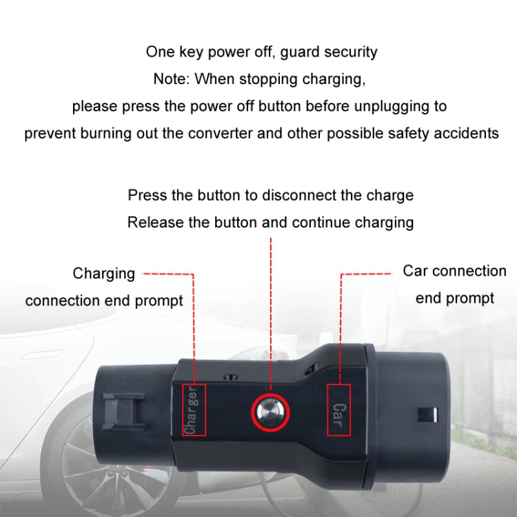 TYPE1-TYPE2 New Energy Vehicle Charging Pile Adapter - QYMZO-32-220V
