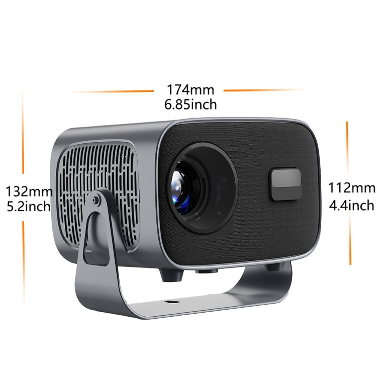 A10 4K Smart Android Portable Projector EU Plug