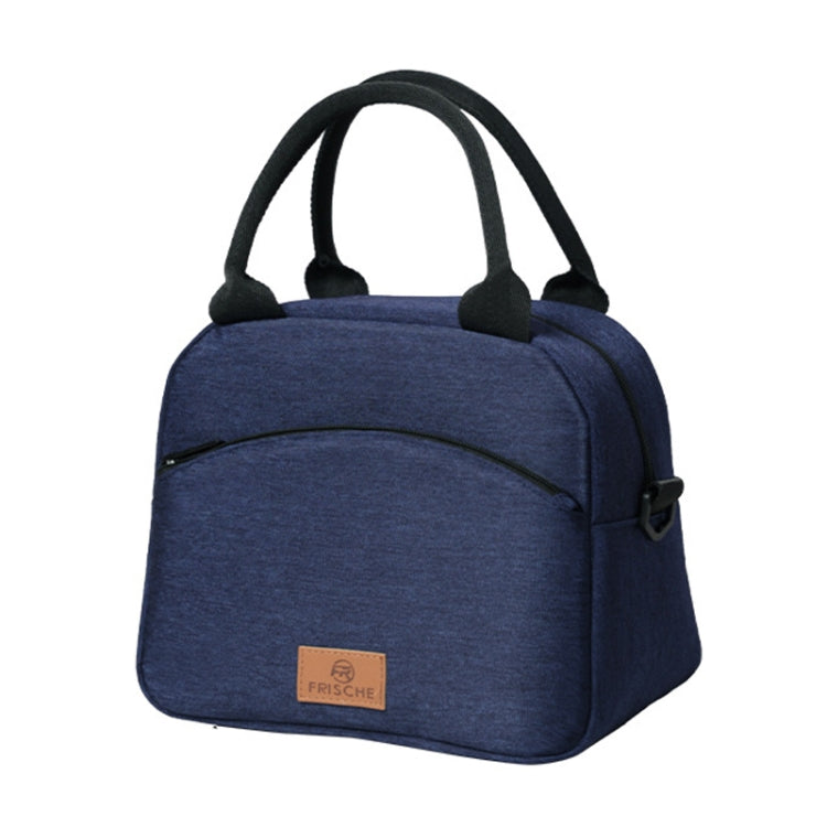 FRISCHE Portable Handheld Insulated Lunch Pack Outdoor Picnic Large Capacity Bento Bag
