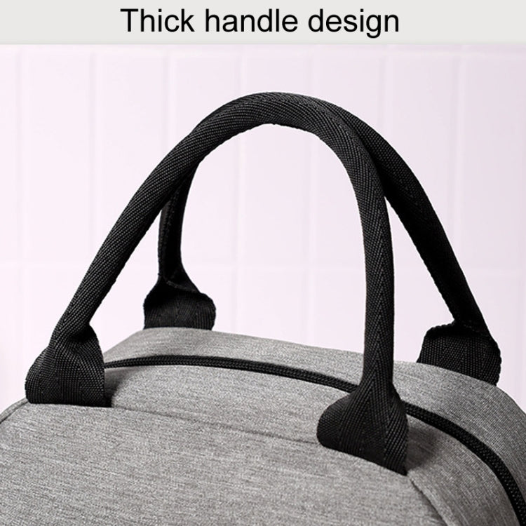 FRISCHE Portable Handheld Insulated Lunch Pack Outdoor Picnic Large Capacity Bento Bag