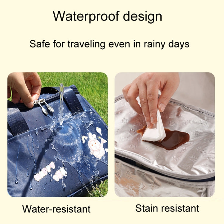 Portable Handheld Insulated Lunch Pack Outdoor Picnic Thicked Bento Bag