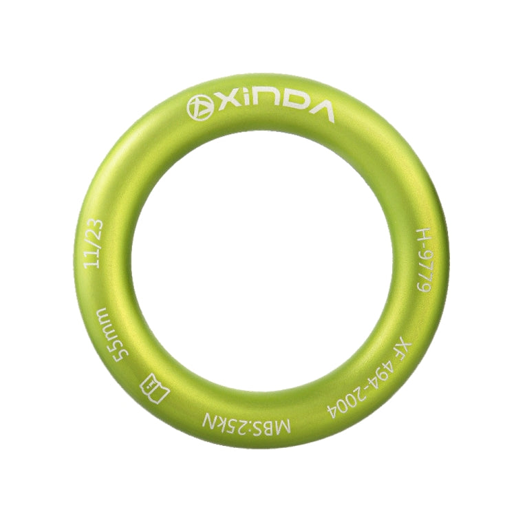 XINDA HH-9779 High-strength Seamless Outdoor Rock Climbing Equipment Connecting Ring - 25kN