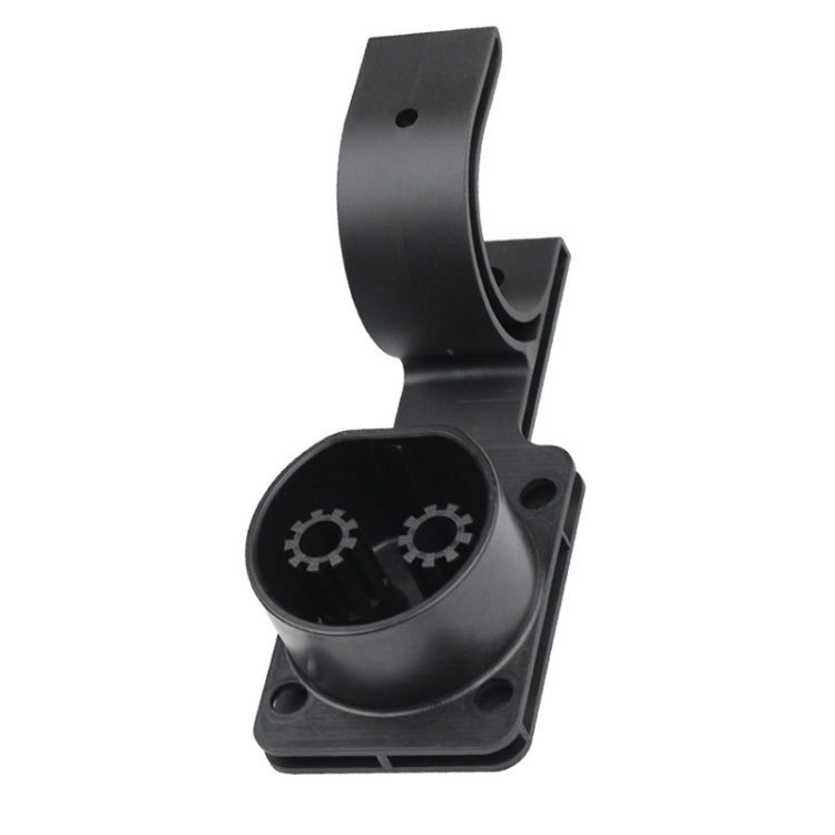 Electric Vehicle Charging Pile Hanging Wire Fixing Bracket - Black