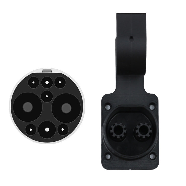 Electric Vehicle Charging Pile Hanging Wire Fixing Bracket - Black