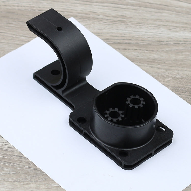Electric Vehicle Charging Pile Hanging Wire Fixing Bracket - Black