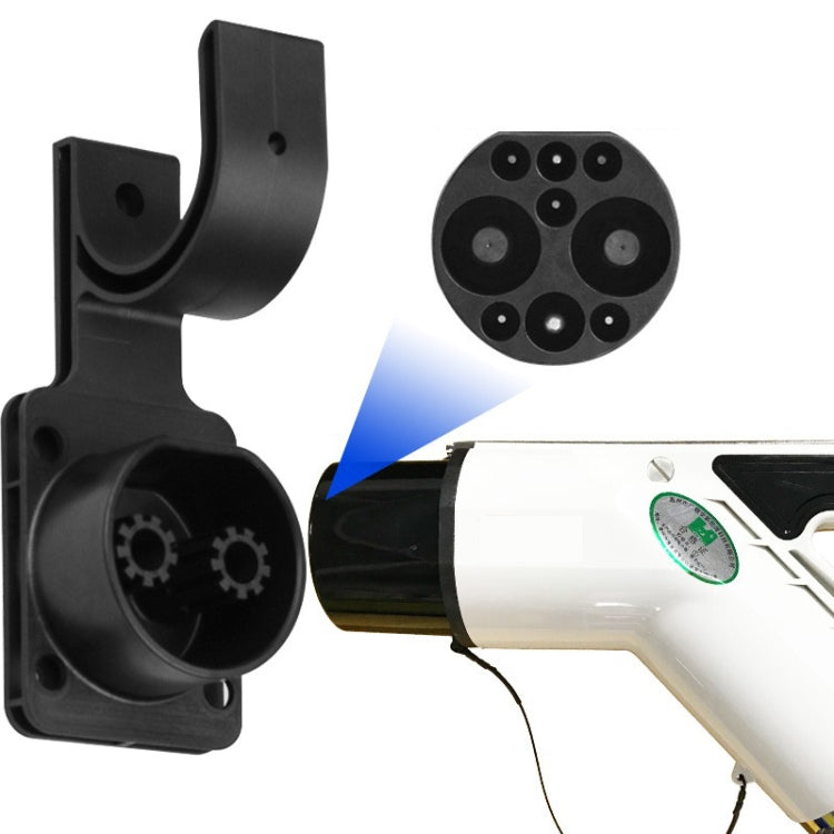 Electric Vehicle Charging Pile Hanging Wire Fixing Bracket - Black