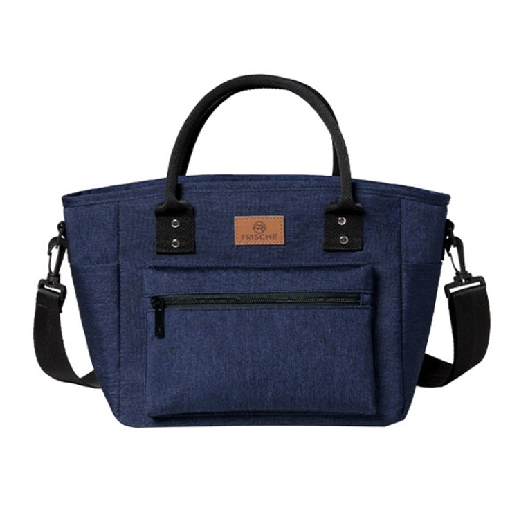 FRISCH Portable Handheld Insulated Lunch Pack Outdoor Picnic Thicked Bento Bag