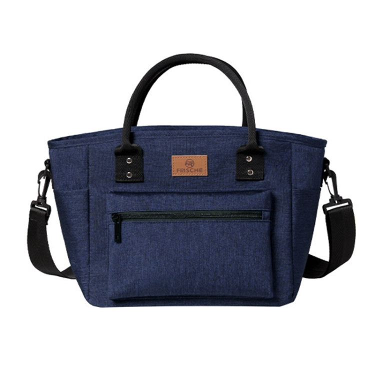 FRISCH Portable Handheld Insulated Lunch Pack Outdoor Picnic Thicked Bento Bag