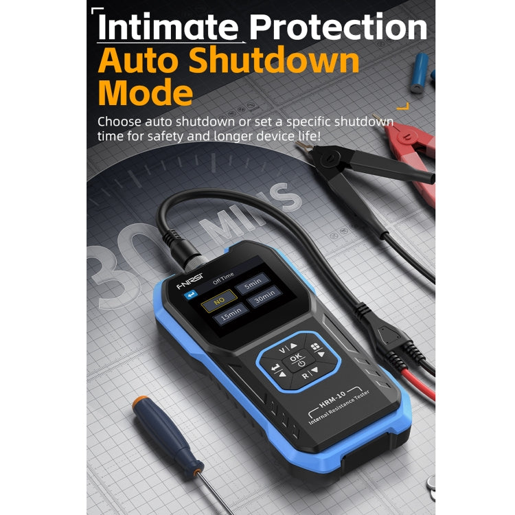 FNIRSI 18650 Lithium Battery Internal Resistance Voltage Measuring Instrument - HRM-10