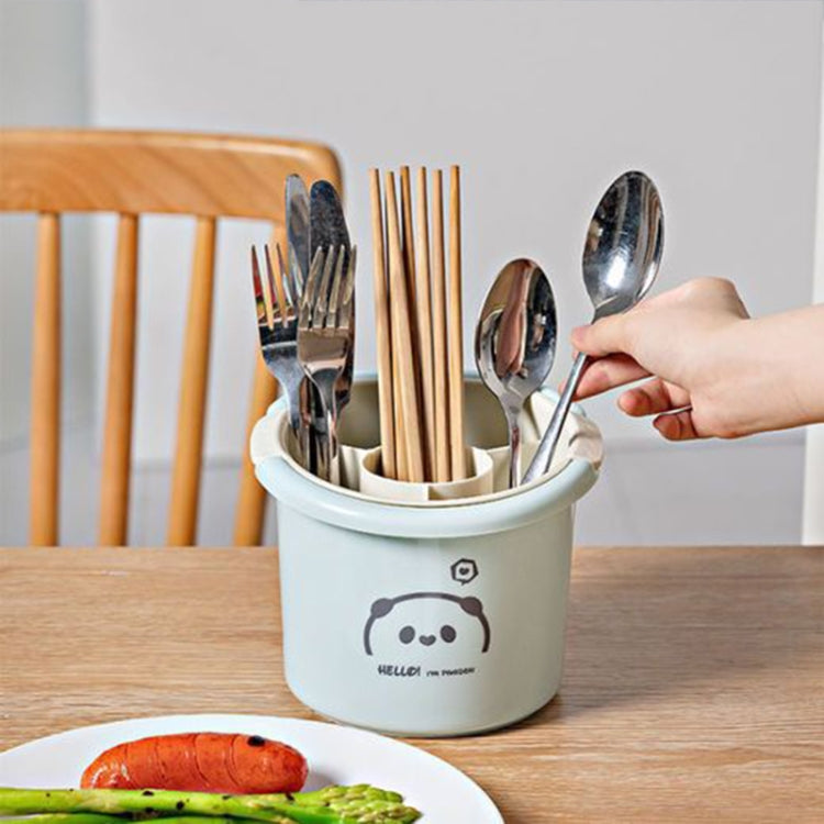 Multifunctional Household Chopsticks Spoon Storage Rack Double-layer Kitchen Drain Holder