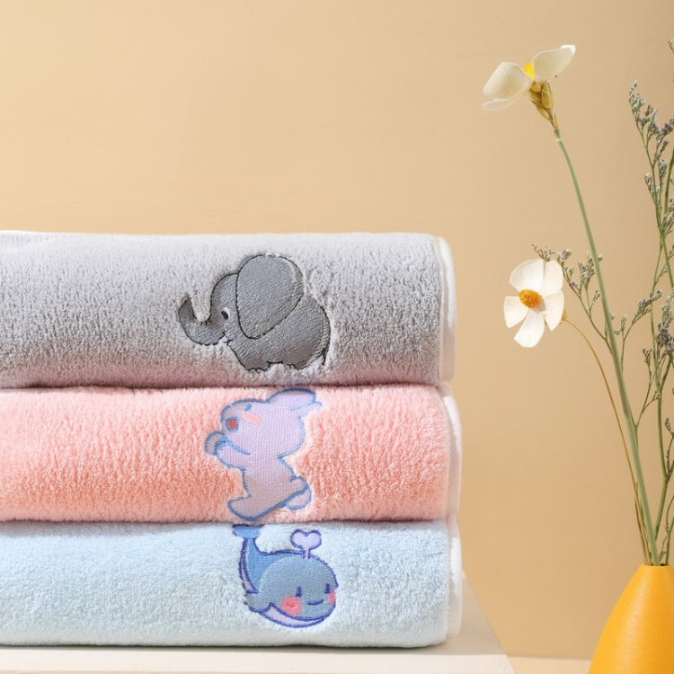 Children Wash Towel Brushing Baby Bib Not Wetsuit Multifunctional Facial Washing Towel, Color: Pink Octopus